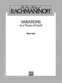 Cover image: Variations on a Theme of Corelli: Advanced Piano Solo 1st edition 9780769239491