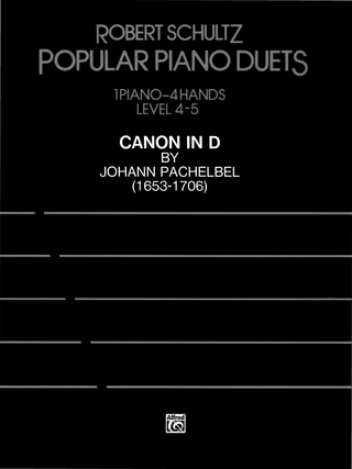 Cover image: Canon in D: For Advanced Piano 1st edition 9780769263717