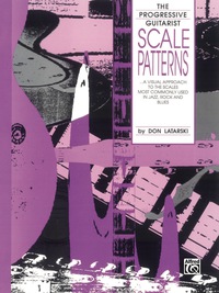 Cover image: Scale Patterns: A Visual Approach to the Scales Most Commonly Used in Jazz, Rock and Blues for Guitar 1st edition 9780769209586
