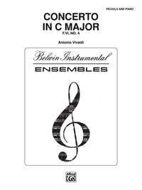 Cover image: Concerto in C Major: For Solo Piccolo 1st edition 9780769266107