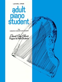 Cover image: Adult Piano Student, Level 1: From the David Clarr Glover Adult Library 1st edition 9780769237619