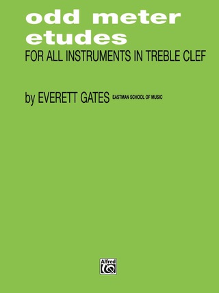 Cover image: Odd Meter Etudes for All Instruments in Treble Clef 1st edition 9780757900495