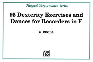 Cover image: Finger Dexterity Exercises for Recorders in F 1st edition 9780769225852