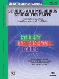 Cover image: Student Instrumental Course: Studies and Melodious Etudes for Flute, Level 1 1st edition 9780757978401