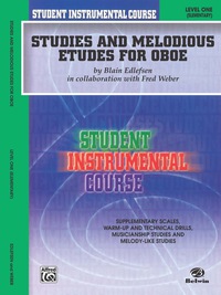 Cover image: Student Instrumental Course: Studies and Melodious Etudes for Oboe, Level 1 1st edition 9780757907142