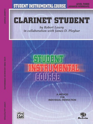 Cover image: Student Instrumental Course: Clarinet Student, Level 3 1st edition 9780757907029