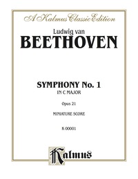 Cover image: Symphony No. 1, Opus 21: Full Orchestra (Miniature Score) 1st edition 9780757937460