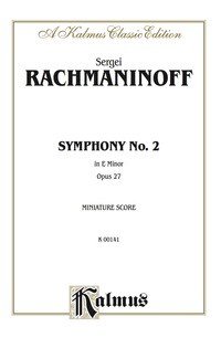 Cover image: Symphony No. 2 in E Minor, Opus 27: Full Orchestra (Miniature Score) 1st edition 9780769235493