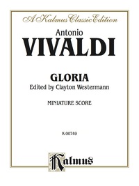Cover image: Gloria: Miniature Score 1st edition 9780769278360