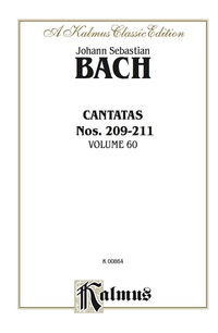 Cover image: Cantatas Nos. 209-211, Volume 60: Miniature Score 1st edition 9780769235745