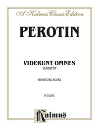Cover image: Viderunt omnes and Sederunt: Chorus/Choir Worship Collection (Miniature Score) 1st edition 9780769259482