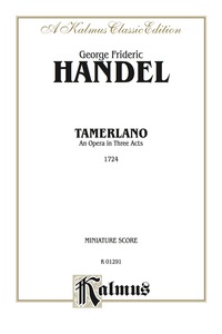 Cover image: Tameriano (1724), An Opera in Three Acts: Vocal (Opera) Score (Miniature Score) 1st edition 9780769273686