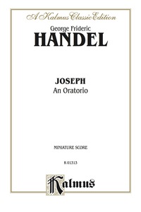 Cover image: Joseph (1744), An Oratorio: Miniature Score 1st edition 9780769278490
