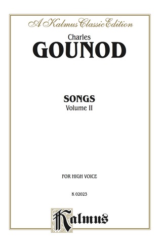 Cover image: Songs, Volume II: For High Voice 1st edition 9780769273129