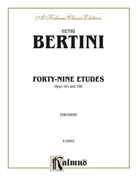 Cover image: Forty-nine Etudes, Op. 101 and 166: For Piano 1st edition 9780769262888