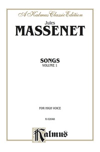 Cover image: Songs, Volume I: For High Voice 1st edition 9780769269061