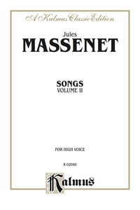 Cover image: Songs, Volume II: For High Voice 1st edition 9780769270784