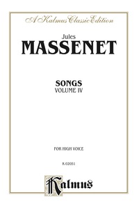 Cover image: Songs, Volume IV: For High Voice 1st edition 9780769282541