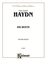 Cover image: Six Duets: For Two Violins 1st edition 9780769290652