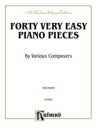 Cover image: Forty Easy Piano Pieces by Various Composers 1st edition 9780769293813