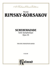 Cover image: Scheherazade (Suite Symphonique, Opus 35): For Piano Duet (1 Piano, 4 Hands) 1st edition 9780769299884