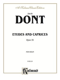 Cover image: Etudes and Caprices, Op. 35: For Violin 1st edition 9780711979017