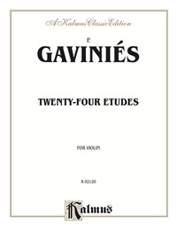 Cover image: Twenty-four Etudes: For Violin 1st edition 9780711979000