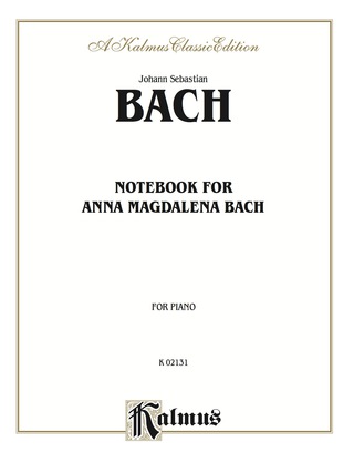 Cover image: Notebook for Anna Magdalena Bach 1st edition 9780757905056
