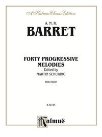 Cover image: Forty Progressive Studies: For Oboe 1st edition 9780757977978