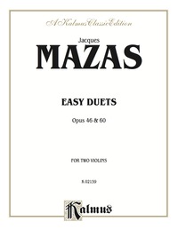 Cover image: Easy Duets, Opus 46 and 60: For Two Violins 1st edition 9780757979408