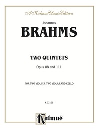 Cover image: Two Quintets, Op. 88 and 111: String Quintet 1st edition 9780757980169
