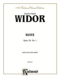 Cover image: Suite, Opus 34, No. 1: For Flute and Piano 1st edition 9780757980497
