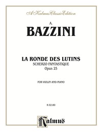 Cover image: La Ronde des Lutins (Scherzo Fantastique, Op. 25): For Violin and Piano 1st edition 9780757981982