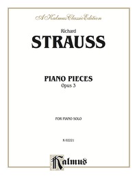 Cover image: Piano Pieces, Opus 3: For Piano Solo 1st edition 9780757911392