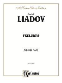 Cover image: Preludes: For Solo Piano 1st edition 9780757938450