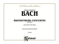 Cover image: Brandenburg Concertos, Volume II: For One Piano, Four Hands 1st edition 9780769278711