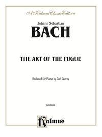 Cover image: The Art of the Fugue: For Piano 1st edition 9780769240817