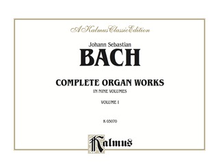 Cover image: Complete Organ Works, Volume I 1st edition 9780769242705