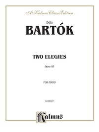 Cover image: Two Elegies, Opus 88: For Piano Solo 1st edition 9780757977633