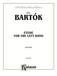 Cover image: Etude for Left Hand: For Piano Solo 1st edition 9780757977671