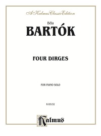 Cover image: Four Dirges, Opus 8: For Piano Solo 1st edition 9780757919152