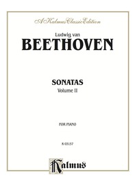 Cover image: Sonatas (Urtext Edition), Volume II: For Advanced Piano 1st edition 9780769240435
