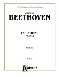 Cover image: Variations, Volume I: For Intermediate to Advanced Piano 1st edition 9780769267951