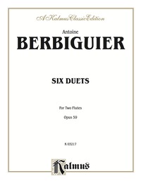 Cover image: Six Duets, Opus 59: For Two Flutes 1st edition 9780769281094