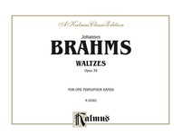 Cover image: Waltzes, Opus 39: For Intermediate to Advanced Piano Duo/Duet (1 Piano, 4 Hands) 1st edition 9780769240183