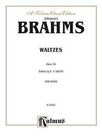 Cover image: Waltzes, Opus 39: For Intermediate to Advanced Piano 1st edition 9780769260150
