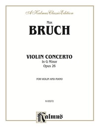Cover image: Violin Concerto in G Minor, Opus 26: For Violin and Piano 1st edition 9780769281827