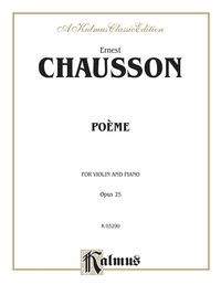 Cover image: Poeme: For Violin and Piano 1st edition 9780769265179