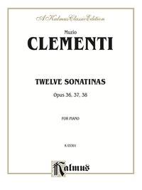 Cover image: Twelve Sonatinas: For Piano 1st edition 9780769240343