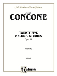 Cover image: Twenty-five Melodious Studies, Opus 24: For Piano 1st edition 9780757990458